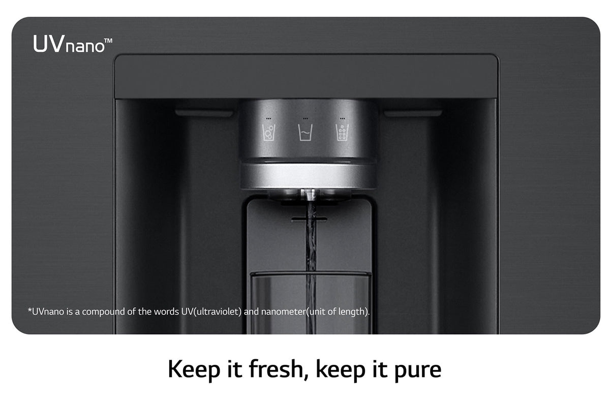 508L French Door Fridge with InstaView (GC-G22FFQAB)
