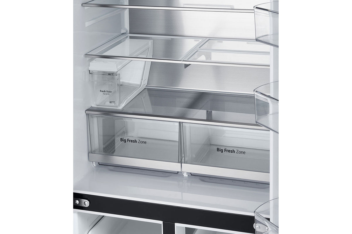 508L French Door Fridge with InstaView (GC-G22FFQAB)