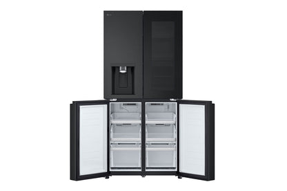 508L French Door Fridge with InstaView (GC-G22FFQAB)