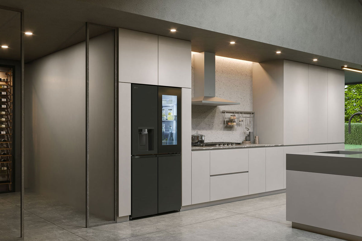 508L French Door Fridge with InstaView (GC-G22FFQAB)